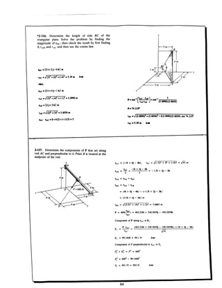 Estatica hibeller-tenth edition-solcuionario