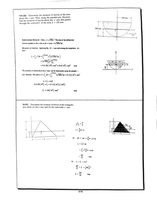 Estatica hibeller-tenth edition-solcuionario