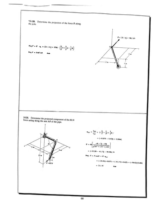 Estatica hibeller-tenth edition-solcuionario