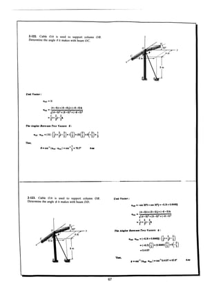 Estatica hibeller-tenth edition-solcuionario