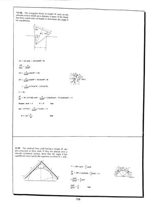 Estatica hibeller-tenth edition-solcuionario