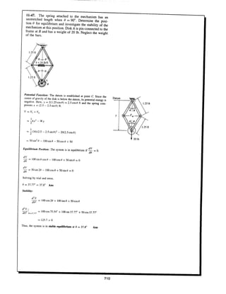 Estatica hibeller-tenth edition-solcuionario