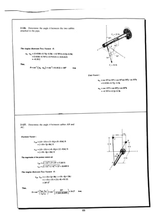 Estatica hibeller-tenth edition-solcuionario