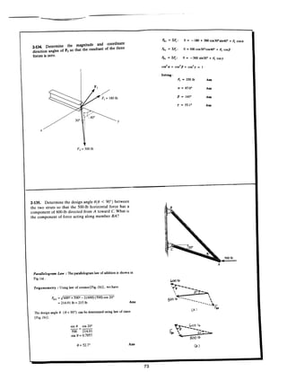 Estatica hibeller-tenth edition-solcuionario
