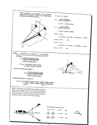 Estatica hibeller-tenth edition-solcuionario