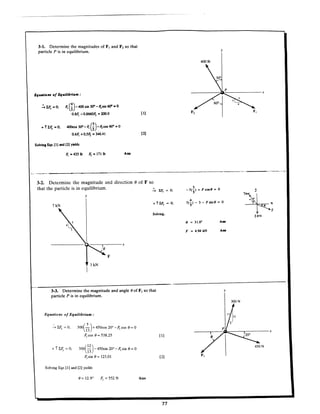 Estatica hibeller-tenth edition-solcuionario