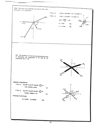 Estatica hibeller-tenth edition-solcuionario