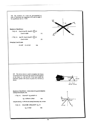 Estatica hibeller-tenth edition-solcuionario