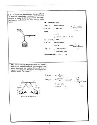 Estatica hibeller-tenth edition-solcuionario