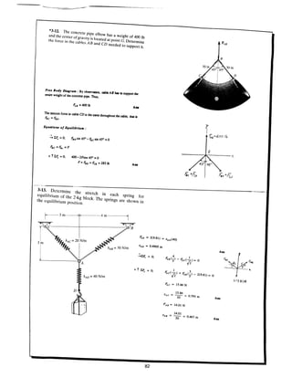 Estatica hibeller-tenth edition-solcuionario