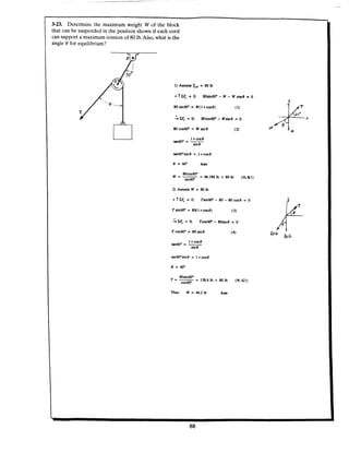 Estatica hibeller-tenth edition-solcuionario