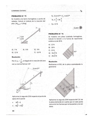 Estatica pre universitario