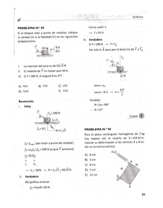Estatica pre universitario