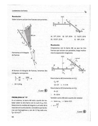 Estatica pre universitario