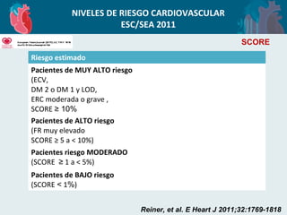 Estatinas en prevencion primaria angela gutierrez extensa | PPT