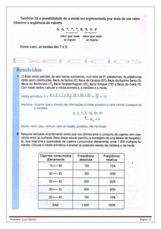 Professor: Luiz Cláudio Página 11
 