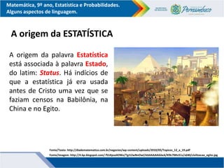 Estatística e Probabilidades. Alguns aspetos de linguagem.ppt