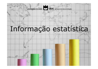Informação estatística


Diário da República Electrónico (DRE)
Tutorial de pesquisa
 