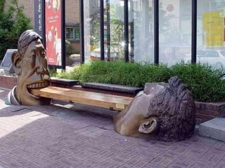 Estatuas divertidas & Interessantes