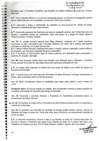 Estatuto da CDL de Araripina Pernambuco