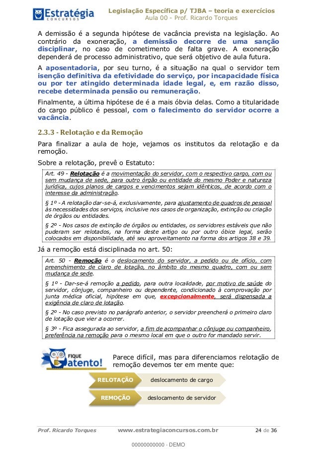 Estatuto dos Servidores da Bahia e Lei 10.845.07 para TJ-BA