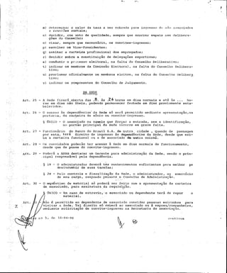 Estatuto AABB Sombrio sc