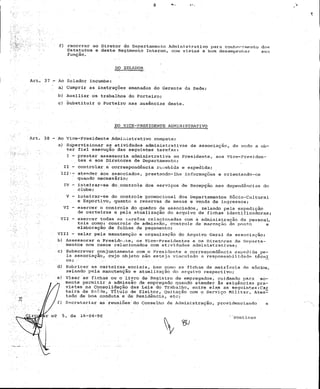 Estatuto AABB Sombrio sc