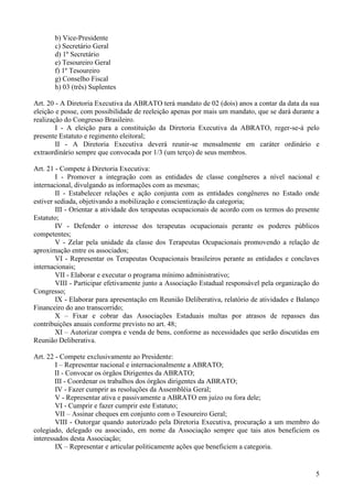 Estatuto da associação brasileira[aprovado em 10.10.2006] (1)