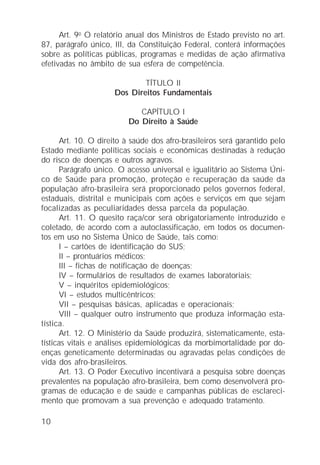 Estatuto Da Igualdade Racial