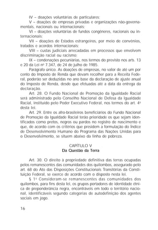 Estatuto Da Igualdade Racial