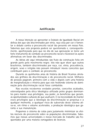 Estatuto Da Igualdade Racial