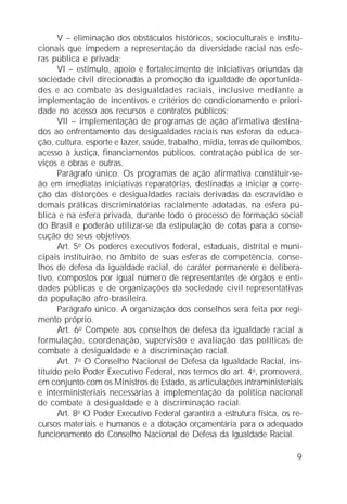 Estatuto Da Igualdade Racial