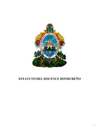 ESTATUTO DEL DOCENTE HONDUREÑO.pdf