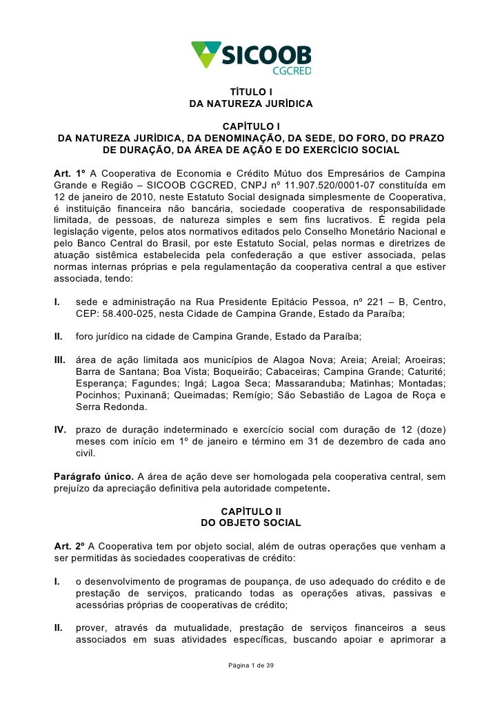 Estatuto social lei 130-2 - com alterao-2-6 Estatuto social lei 130-2 - com alterao-2-6