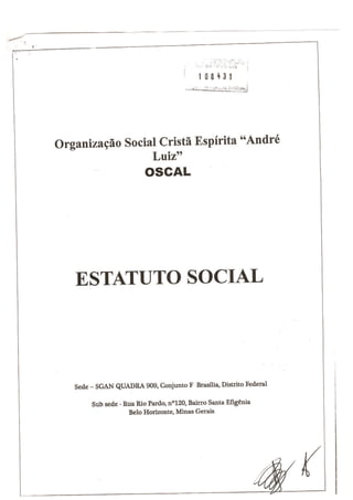Estatuto social 2012