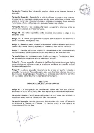 Estatuto Social Sinprocim-ES