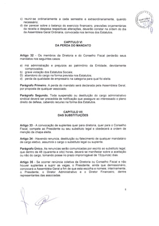 Estatuto Social Sinprocim-ES