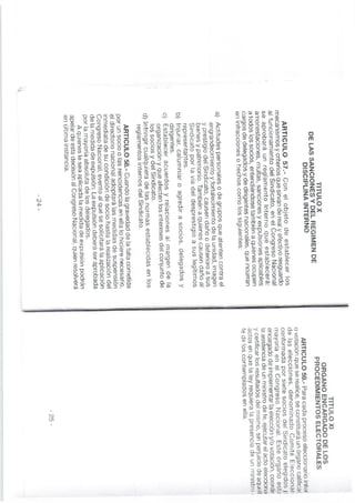 Estatutos Sindicato SINAMI