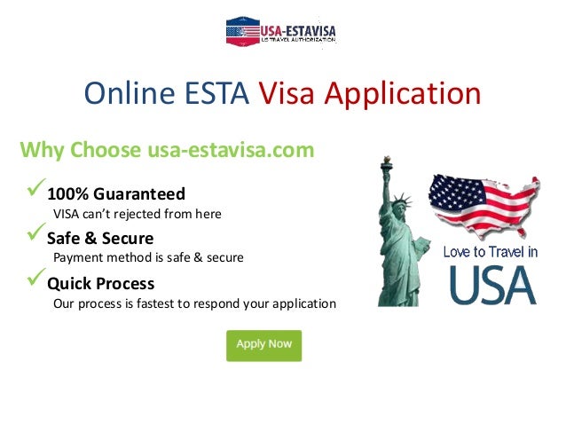 Apply For Esta Visa Application-usa-estavisa.com