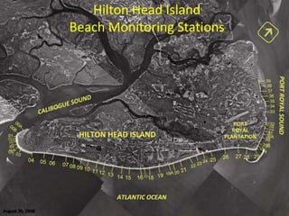 Potential impacts from Port Royal Sound Federal Navigation Project Typical Pre-Project Conditions - North Forest Beach