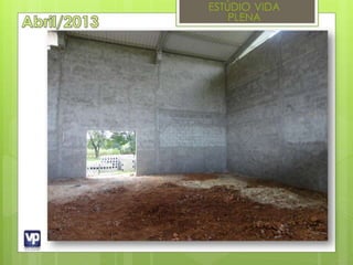 Estúdio vida plena em construção