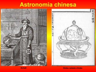 Astronomia chinesa Schall Globo celeste chinês 