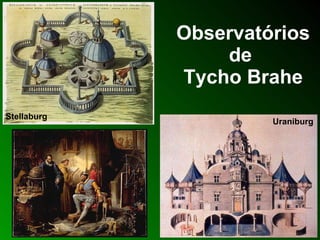 Observatórios de  Tycho Brahe Stellaburg Uraniburg 