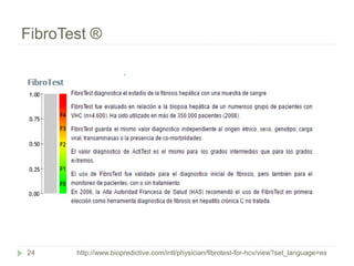 Fibrotest Components Esteatosis hepatica no alcoholica | PPTX