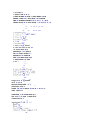 La historia de Bob, 87
La historia de Bob, 87
La historia de Carole, 136 -39, 143
La historia de Carole, 136 -39, 143
La historia de Carole, 136 -39, 143
La historia de Carole, 136 -39, 143
La historia de Carson, 88 -90 Dan y la historia de Nancy, 178 -88
La historia de Carson, 88 -90 Dan y la historia de Nancy, 178 -88
La historia de Carson, 88 -90 Dan y la historia de Nancy, 178 -88
La historia de Carson, 88 -90 Dan y la historia de Nancy, 178 -88
La historia de Carson, 88 -90 Dan y la historia de Nancy, 178 -88
historia de Elizabeth, 202 -4 historia de Ellie, 134 -35 historia de
historia de Elizabeth, 202 -4 historia de Ellie, 134 -35 historia de
historia de Elizabeth, 202 -4 historia de Ellie, 134 -35 historia de
historia de Elizabeth, 202 -4 historia de Ellie, 134 -35 historia de
historia de Elizabeth, 202 -4 historia de Ellie, 134 -35 historia de
Gavin, 64 -66 historia de Gretchen, 20 -22, 23 , 53 , 57 , 78 , 118 -19
Gavin, 64 -66 historia de Gretchen, 20 -22, 23 , 53 , 57 , 78 , 118 -19
Gavin, 64 -66 historia de Gretchen, 20 -22, 23 , 53 , 57 , 78 , 118 -19
Gavin, 64 -66 historia de Gretchen, 20 -22, 23 , 53 , 57 , 78 , 118 -19
Gavin, 64 -66 historia de Gretchen, 20 -22, 23 , 53 , 57 , 78 , 118 -19
Gavin, 64 -66 historia de Gretchen, 20 -22, 23 , 53 , 57 , 78 , 118 -19
Gavin, 64 -66 historia de Gretchen, 20 -22, 23 , 53 , 57 , 78 , 118 -19
Gavin, 64 -66 historia de Gretchen, 20 -22, 23 , 53 , 57 , 78 , 118 -19
Gavin, 64 -66 historia de Gretchen, 20 -22, 23 , 53 , 57 , 78 , 118 -19
Gavin, 64 -66 historia de Gretchen, 20 -22, 23 , 53 , 57 , 78 , 118 -19
Gavin, 64 -66 historia de Gretchen, 20 -22, 23 , 53 , 57 , 78 , 118 -19
Gavin, 64 -66 historia de Gretchen, 20 -22, 23 , 53 , 57 , 78 , 118 -19
Gavin, 64 -66 historia de Gretchen, 20 -22, 23 , 53 , 57 , 78 , 118 -19
Gavin, 64 -66 historia de Gretchen, 20 -22, 23 , 53 , 57 , 78 , 118 -19
Gavin, 64 -66 historia de Gretchen, 20 -22, 23 , 53 , 57 , 78 , 118 -19
historia de Jennifer, 168 -69 historia de Jesse, 17 -18, 22 -23, 53 , 78 , 146
historia de Jennifer, 168 -69 historia de Jesse, 17 -18, 22 -23, 53 , 78 , 146
historia de Jennifer, 168 -69 historia de Jesse, 17 -18, 22 -23, 53 , 78 , 146
historia de Jennifer, 168 -69 historia de Jesse, 17 -18, 22 -23, 53 , 78 , 146
historia de Jennifer, 168 -69 historia de Jesse, 17 -18, 22 -23, 53 , 78 , 146
historia de Jennifer, 168 -69 historia de Jesse, 17 -18, 22 -23, 53 , 78 , 146
historia de Jennifer, 168 -69 historia de Jesse, 17 -18, 22 -23, 53 , 78 , 146
historia de Jennifer, 168 -69 historia de Jesse, 17 -18, 22 -23, 53 , 78 , 146
historia de Jennifer, 168 -69 historia de Jesse, 17 -18, 22 -23, 53 , 78 , 146
historia de Jennifer, 168 -69 historia de Jesse, 17 -18, 22 -23, 53 , 78 , 146
historia de Jennifer, 168 -69 historia de Jesse, 17 -18, 22 -23, 53 , 78 , 146
historia de Jennifer, 168 -69 historia de Jesse, 17 -18, 22 -23, 53 , 78 , 146
La historia de Joanne, 88
La historia de Joanne, 88
La historia de John-Paul, 201 -2, 203 -4 La historia
La historia de John-Paul, 201 -2, 203 -4 La historia
La historia de John-Paul, 201 -2, 203 -4 La historia
La historia de John-Paul, 201 -2, 203 -4 La historia
La historia de John-Paul, 201 -2, 203 -4 La historia
de John, 45 , 46
de John, 45 , 46
de John, 45 , 46
de John, 45 , 46
La historia de Kelly, 170 -72
La historia de Kelly, 170 -72
La historia de Kelly, 170 -72
historia de Kevin, 205 -6 historia
historia de Kevin, 205 -6 historia
historia de Kevin, 205 -6 historia
de Kim, 105
de Kim, 105
La historia de Linda, 120
La historia de Linda, 120
La historia de Lisa, 131 -32 historia
La historia de Lisa, 131 -32 historia
La historia de Lisa, 131 -32 historia
de Lorena, 94 -97 historia de Loretta, 200
de Lorena, 94 -97 historia de Loretta, 200
de Lorena, 94 -97 historia de Loretta, 200
de Lorena, 94 -97 historia de Loretta, 200
-201 historia de Megan, 78 -79
-201 historia de Megan, 78 -79
-201 historia de Megan, 78 -79
historia de Myrna, 172 -73 historia de
historia de Myrna, 172 -73 historia de
historia de Myrna, 172 -73 historia de
Pam, 115 -16 historia de Pablo, 207 -8
Pam, 115 -16 historia de Pablo, 207 -8
Pam, 115 -16 historia de Pablo, 207 -8
Pam, 115 -16 historia de Pablo, 207 -8
Pam, 115 -16 historia de Pablo, 207 -8
historia de Prak, 116 -18 historia de
historia de Prak, 116 -18 historia de
historia de Prak, 116 -18 historia de
Randy, 154 -55 caso de Richard, 208 -9
Randy, 154 -55 caso de Richard, 208 -9
Randy, 154 -55 caso de Richard, 208 -9
Randy, 154 -55 caso de Richard, 208 -9
Randy, 154 -55 caso de Richard, 208 -9
La historia de Sandy, 92 -94 historia
La historia de Sandy, 92 -94 historia
La historia de Sandy, 92 -94 historia
de Seth, 177
de Seth, 177
La historia de Steve, 119 -20 historia de
La historia de Steve, 119 -20 historia de
La historia de Steve, 119 -20 historia de
Todd, 77 -78 historia de Tricia, 71 -72 historia
Todd, 77 -78 historia de Tricia, 71 -72 historia
Todd, 77 -78 historia de Tricia, 71 -72 historia
Todd, 77 -78 historia de Tricia, 71 -72 historia
Todd, 77 -78 historia de Tricia, 71 -72 historia
de Tyler, 189 -91 historia de Wanda, 167 -68
de Tyler, 189 -91 historia de Wanda, 167 -68
de Tyler, 189 -91 historia de Wanda, 167 -68
de Tyler, 189 -91 historia de Wanda, 167 -68
de Tyler, 189 -91 historia de Wanda, 167 -68
historia de Zach, 122 -25, 129 -30
historia de Zach, 122 -25, 129 -30
historia de Zach, 122 -25, 129 -30
historia de Zach, 122 -25, 129 -30
historia de Zach, 122 -25, 129 -30
biología celular, 26 -29 memoria
biología celular, 26 -29 memoria
biología celular, 26 -29 memoria
celular, 26 -27, 29
celular, 26 -27, 29
celular, 26 -27, 29
celular, 26 -27, 29
retinopatía serosa central, 2 -3, 10
retinopatía serosa central, 2 -3, 10
retinopatía serosa central, 2 -3, 10
retinopatía serosa central, 2 -3, 10
Chamberlain, David, 75
Chamberlain, David, 75
Caridad, 199 , 209 -10 parto, 8 , 38 -39, 74 , 81 -82, 176 -77
Caridad, 199 , 209 -10 parto, 8 , 38 -39, 74 , 81 -82, 176 -77
Caridad, 199 , 209 -10 parto, 8 , 38 -39, 74 , 81 -82, 176 -77
Caridad, 199 , 209 -10 parto, 8 , 38 -39, 74 , 81 -82, 176 -77
Caridad, 199 , 209 -10 parto, 8 , 38 -39, 74 , 81 -82, 176 -77
Caridad, 199 , 209 -10 parto, 8 , 38 -39, 74 , 81 -82, 176 -77
Caridad, 199 , 209 -10 parto, 8 , 38 -39, 74 , 81 -82, 176 -77
Caridad, 199 , 209 -10 parto, 8 , 38 -39, 74 , 81 -82, 176 -77
Caridad, 199 , 209 -10 parto, 8 , 38 -39, 74 , 81 -82, 176 -77
Caridad, 199 , 209 -10 parto, 8 , 38 -39, 74 , 81 -82, 176 -77
Caridad, 199 , 209 -10 parto, 8 , 38 -39, 74 , 81 -82, 176 -77
Caridad, 199 , 209 -10 parto, 8 , 38 -39, 74 , 81 -82, 176 -77
Caridad, 199 , 209 -10 parto, 8 , 38 -39, 74 , 81 -82, 176 -77
Caridad, 199 , 209 -10 parto, 8 , 38 -39, 74 , 81 -82, 176 -77
Caridad, 199 , 209 -10 parto, 8 , 38 -39, 74 , 81 -82, 176 -77
Iglesia, Dawson, 51
Iglesia, Dawson, 51
Claustrofobia, 92 -94 Brújula, lengua de la
Claustrofobia, 92 -94 Brújula, lengua de la
Claustrofobia, 92 -94 Brújula, lengua de la
base como, 97 -99 Queja. Ver queja núcleo
base como, 97 -99 Queja. Ver queja núcleo
base como, 97 -99 Queja. Ver queja núcleo
base como, 97 -99 Queja. Ver queja núcleo
base como, 97 -99 Queja. Ver queja núcleo
crianza consciente, 28
crianza consciente, 28
queja principal, 87 -100, 144
queja principal, 87 -100, 144
queja principal, 87 -100, 144
queja principal, 87 -100, 144
Bob, 87
Bob, 87
Carole, 137
Carole, 137
Carson, 88 -90 como pistas para la
Carson, 88 -90 como pistas para la
Carson, 88 -90 como pistas para la
resolución, 99 -100 lengua de la base de, 97 -99
resolución, 99 -100 lengua de la base de, 97 -99
resolución, 99 -100 lengua de la base de, 97 -99
resolución, 99 -100 lengua de la base de, 97 -99
resolución, 99 -100 lengua de la base de, 97 -99
 