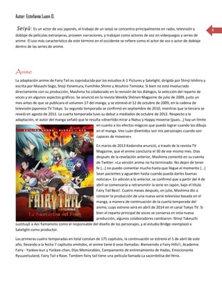 Legión Anime  Fairy Tail: El gremio de magos más emocionante del
