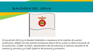 BANDERA DEL SENA
 