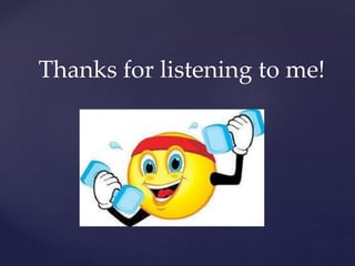 Thanks for listening to me!