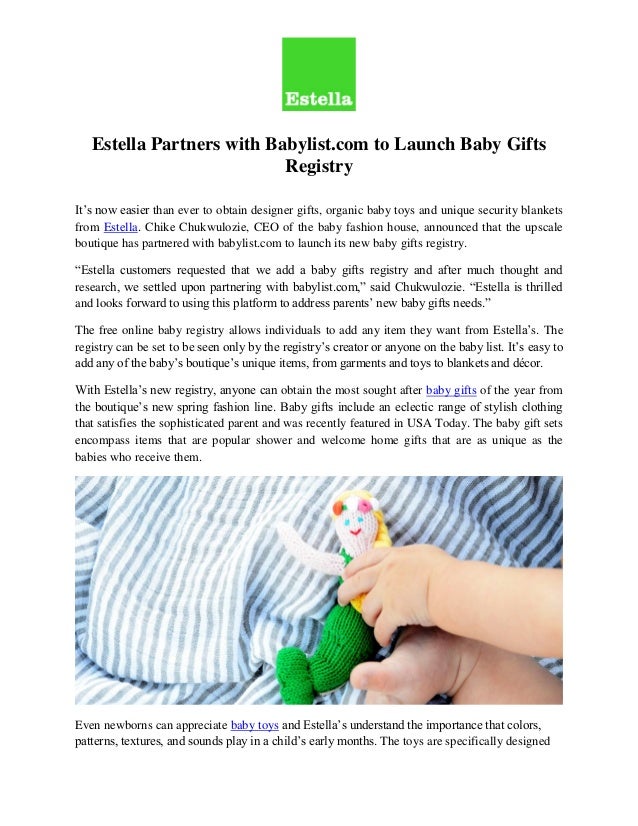 sophisticated baby gifts