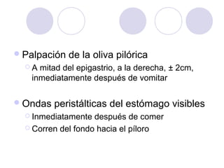 Estenosis hipertrófica congénita de piloro | PPT